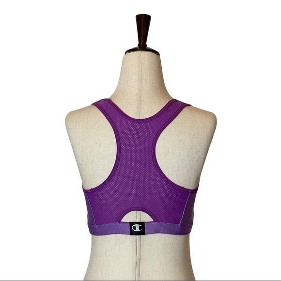 Champion Purple Reversible Racerback Sports Bra Size XS/S - Picture 7 of 10